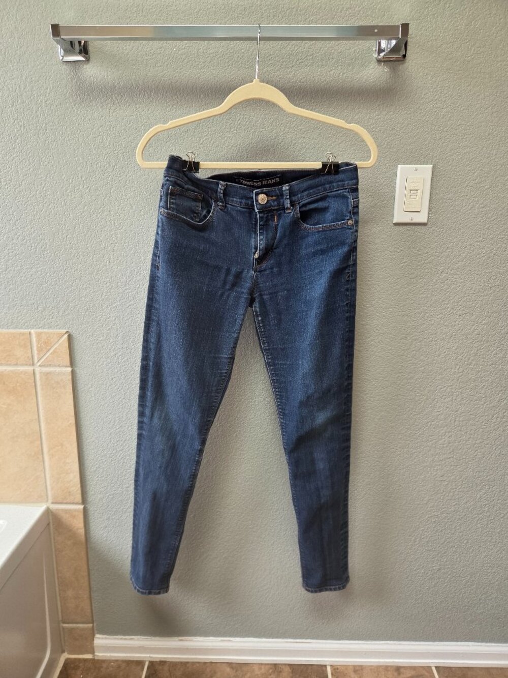 Express Jeans - Skinny - Dark Wash - 6R